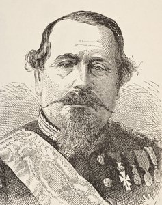 III. Napóleon, William Hickman Smith Aubrey (1858-1916) „Anglia nemzeti és hazai története” című könyvéből, London, 1890 körül. alkotó: English School