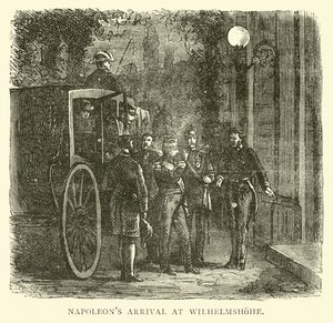 Napóleon érkezése Wilhelmshohe-ba, 1870. szeptember alkotó: English School