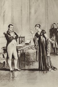 Napóleon nővére a végzet hírével érkezik haza Haitiről alkotó: English School