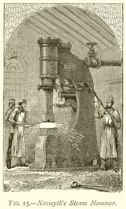 Nasmyths Steam Hammer alkotó: English School