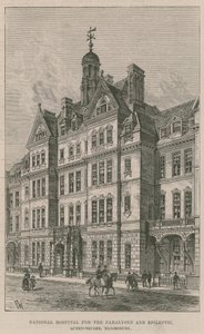 Országos Bénák és Epilepsziás Kórház, Queen Square, Bloomsbury alkotó: English School
