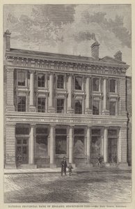 National Provincial Bank of England, Stockton-on-Tees (metszet) alkotó: English School