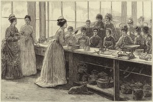 National Trainery School of Cookery South Kensingtonban alkotó: English School