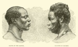Gabon őshonos; Tau-típusú Kruman alkotó: English School