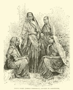 Nők (Bombay elnöksége), áttértek a kereszténységre alkotó: English School