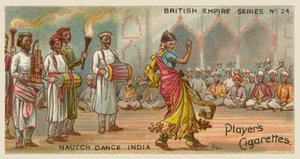 Nautch Dance, India (chromolitho) alkotó: English School