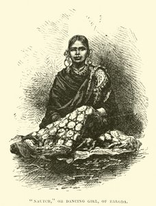 Nautch, avagy Táncoló lány, Baroda alkotó: English School