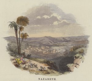 Nazareth (színes metszet) alkotó: English School