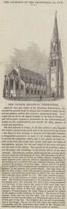 New Church, Broadway, Westminster (metszet) alkotó: English School
