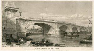 New London Bridge alkotó: English School