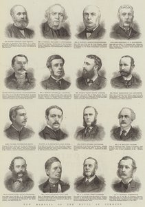 Az alsóház új tagjai (metszet) alkotó: English School
