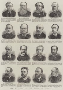 Az alsóház új tagjai (metszet) alkotó: English School