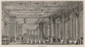 Az Alkotmányos Klub új épülete a Northumberland Avenue-n: A kávézó alkotó: English School
