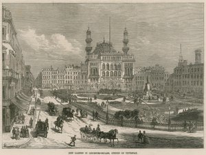 Új kert nyílt meg a londoni Leicester Square-en csütörtökön alkotó: English School