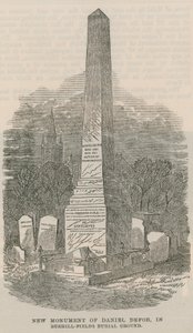 Daniel Defoe új emlékműve alkotó: English School