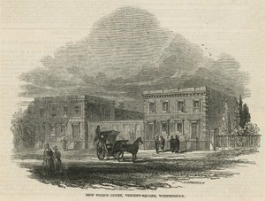 Új rendőrbíróság a Vincent téren alkotó: English School