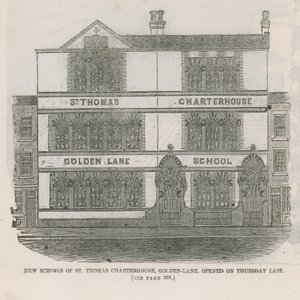 A St Thomas Charterhouse új iskolái alkotó: English School