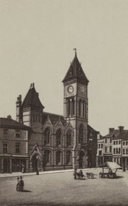 Newbury: Newbury: Muncipal Buildings (litho) alkotó: English School