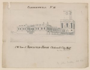Newcastle House, Clerkenwell, London alkotó: English School