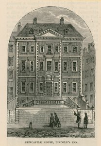 Newcastle House, Lincolns Inn, London alkotó: English School