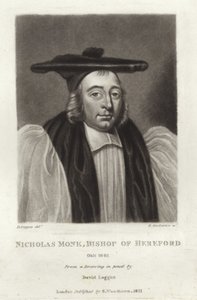 Nicholas Monk, Hereford püspöke alkotó: English School