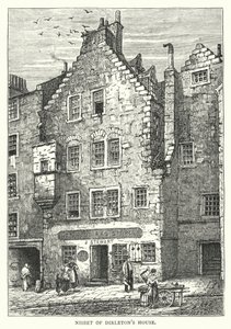 Nisbet a Dirleton-házból (metszet) alkotó: English School