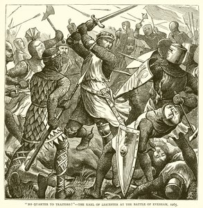 Negyed nincs árulóknak! – Leicester grófja az eveshami csatában, 1265