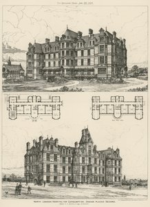 Észak-Londoni Fogyasztói Kórház, a design második helyezett alkotó: English School