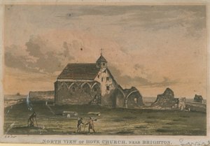 A Hove-templom északi nézete alkotó: English School
