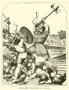 Northmen harcosok harcban alkotó: English School