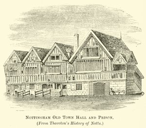 Nottingham régi városháza és börtön alkotó: English School