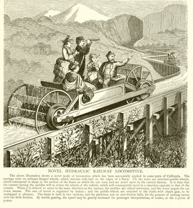 Új hidraulikus vasúti mozdony Kaliforniában alkotó: English School