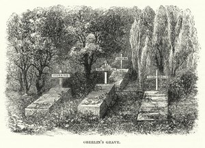 Oberlin sírja (metszet) alkotó: English School