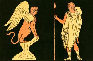 Oidipusz és a Szfinx alkotó: English School