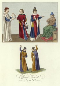 A 15. és 16. század hivatalos szokásai alkotó: English School
