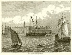 Old Deptford Dockyard alkotó: English School