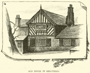 Régi ház Sheffieldben alkotó: English School