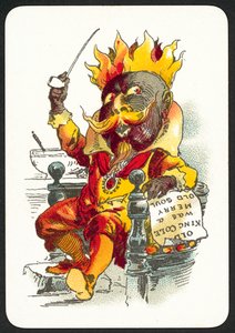 Az öreg King Cole vidám öreg lélek volt (színes litho) alkotó: English School
