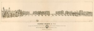 Old London Bridge, 1627 alkotó: English School