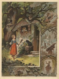 Régi Libamama (chromolitho) alkotó: English School