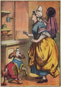 Öreg Hubbard anya és a kutyája alkotó: English School