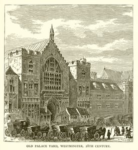 Old Palace Yard, Westminster, 18. század alkotó: English School