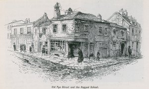 Az Old Pye Street és a Rongyos Iskola alkotó: English School