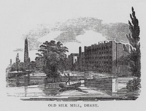 Old Silk Mill, Derby (metszet) alkotó: English School