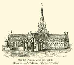 Régi Szent Pál a toronnyal alkotó: English School