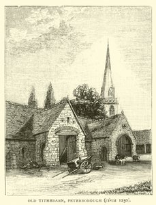 Old Tithebarn, Peterborough, 1250 körül alkotó: English School