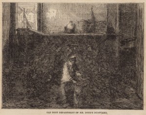 Abteilung für alte Stiefel in Dodds Müllhof von English School