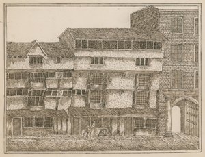 Régi ház a Croswell Streeten alkotó: English School