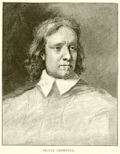 Oliver Cromwell alkotó: English School