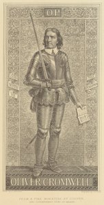 Oliver Cromwell alkotó: English School